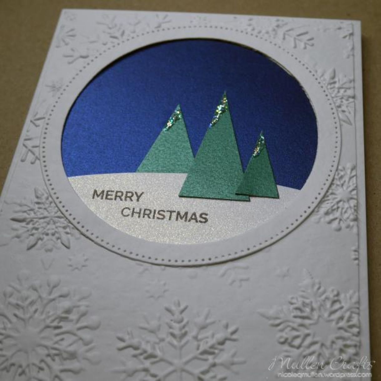 Circle Scene Xmas Card Nicole 15