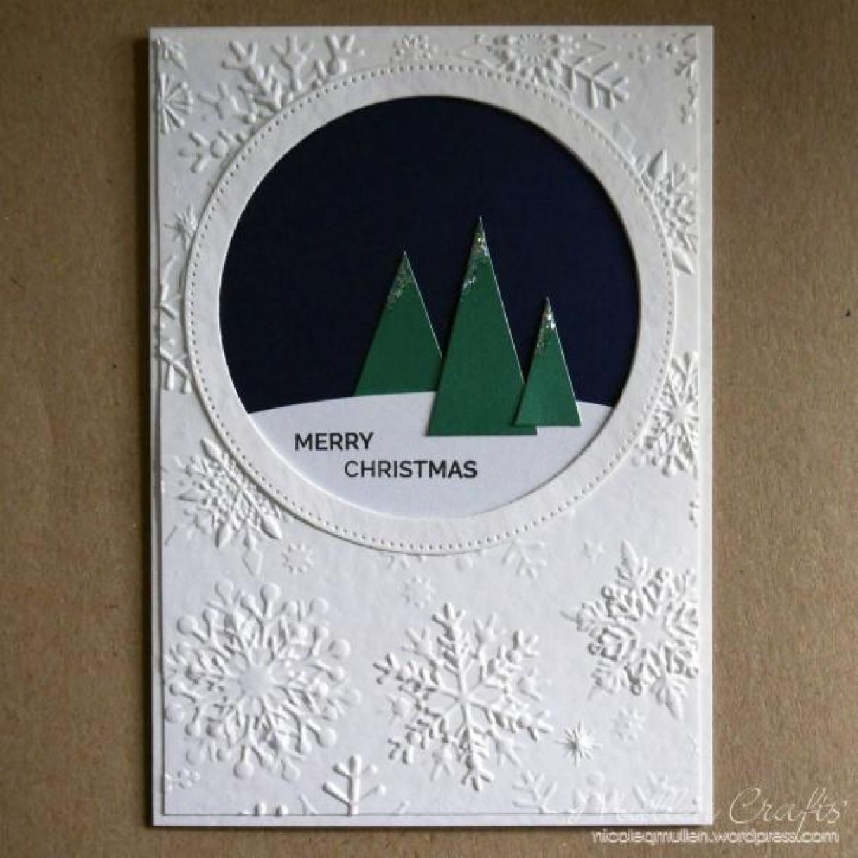 Circle Scene Xmas Card Nicole 12