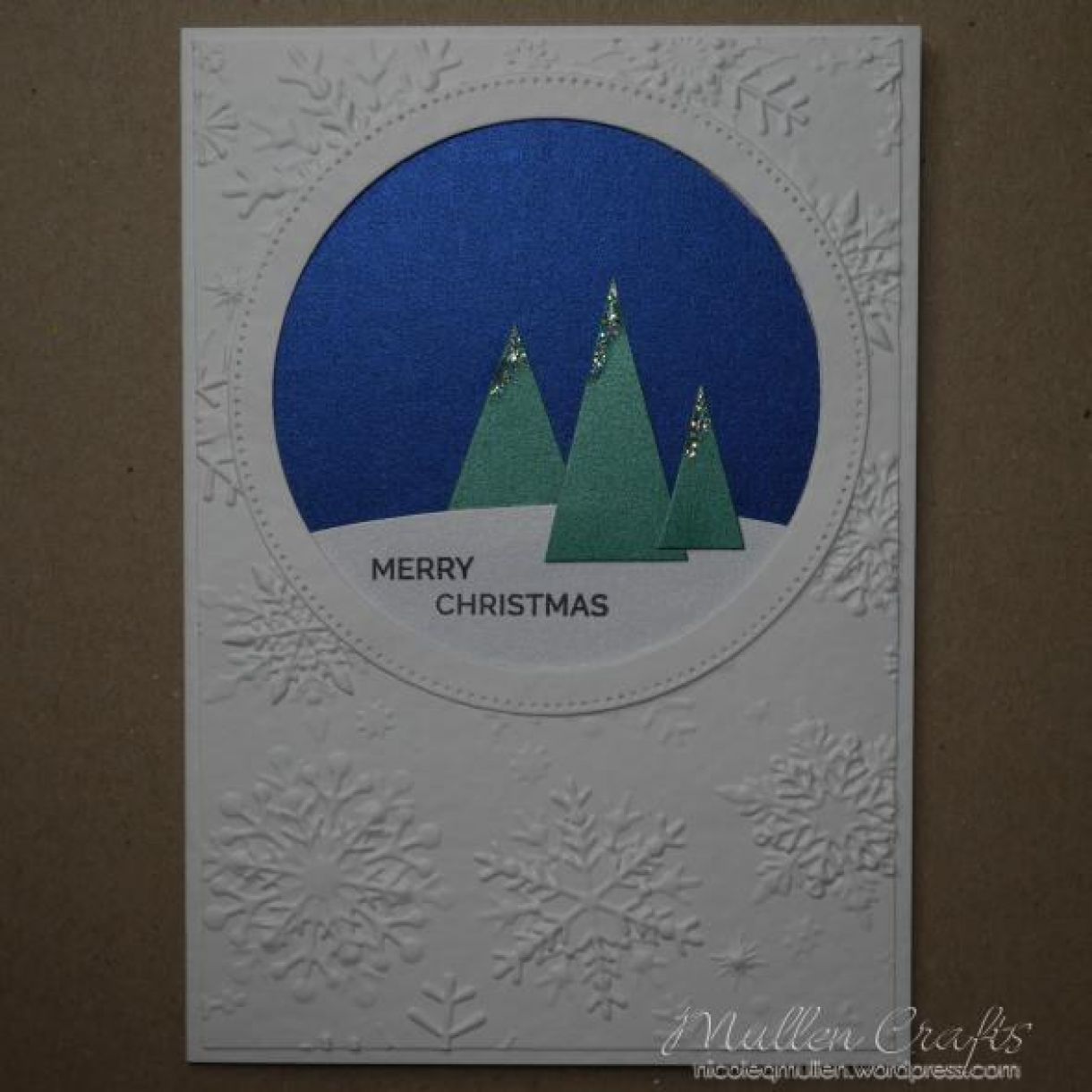 Circle Scene Xmas Card Nicole 14