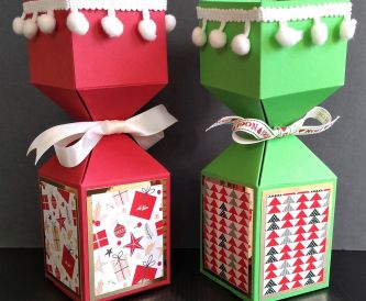 Christmas Cracker Gift Box Tutorials