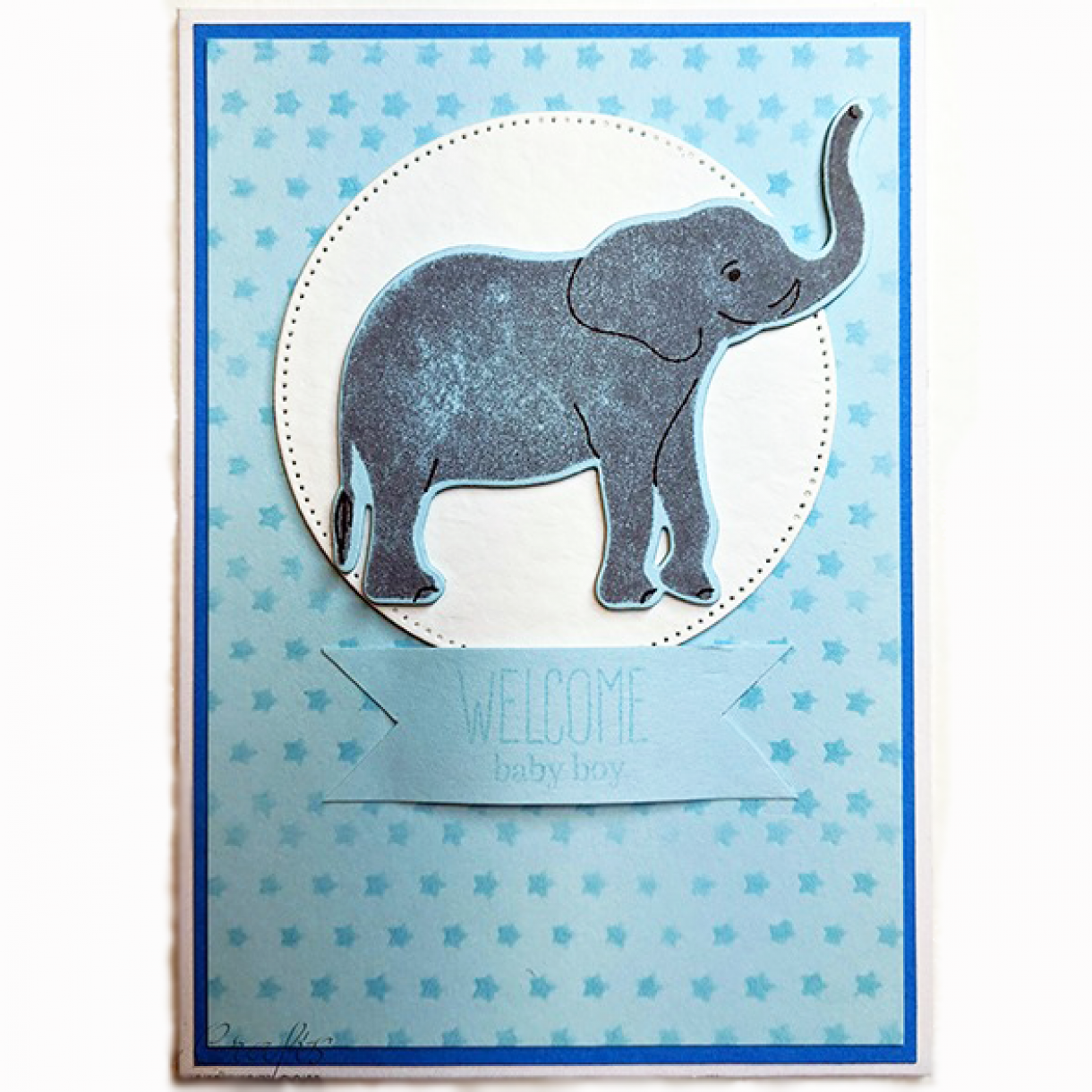 Baby Boy Card