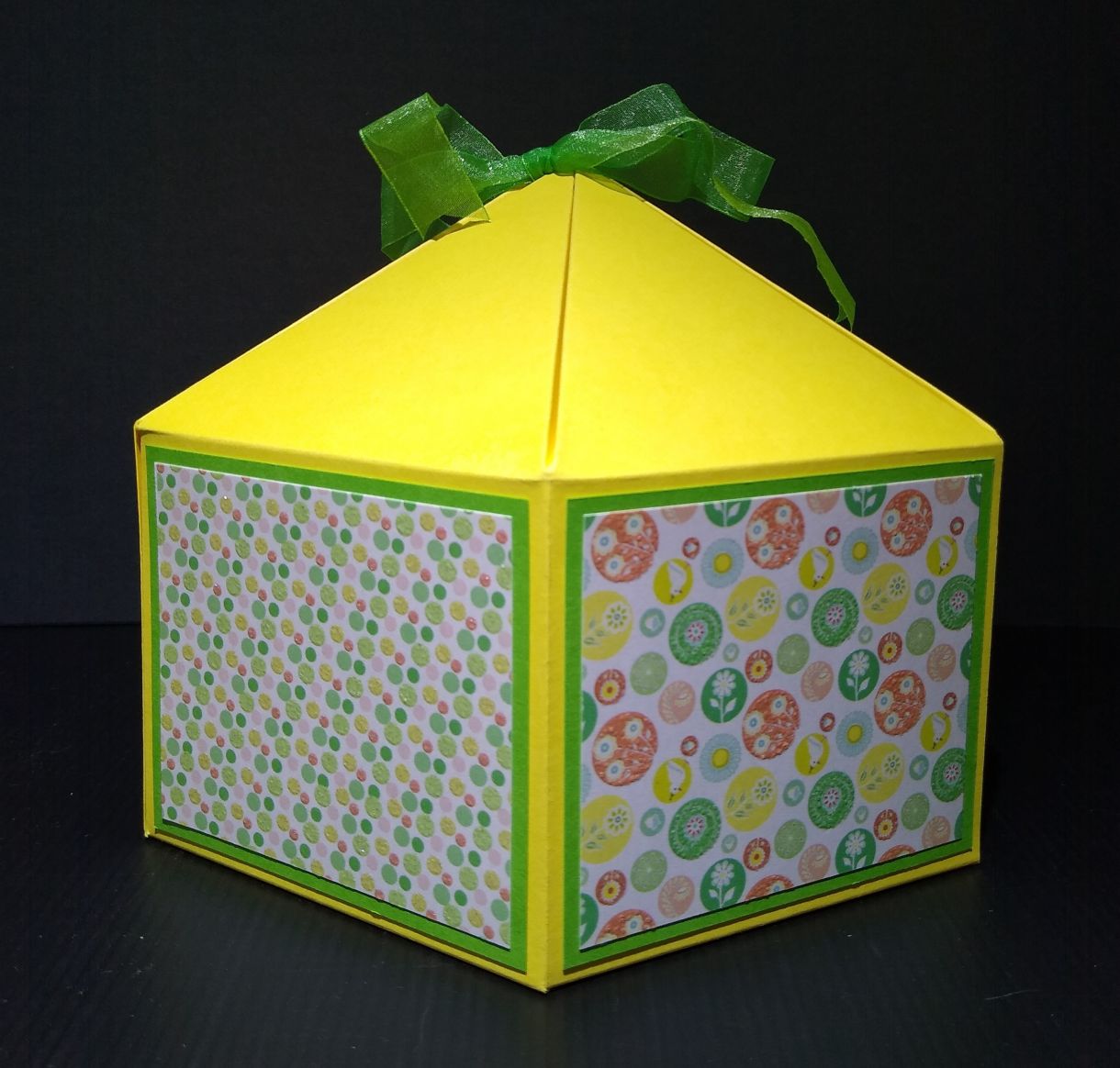 Large Squat Hexagonal Gift Box 2