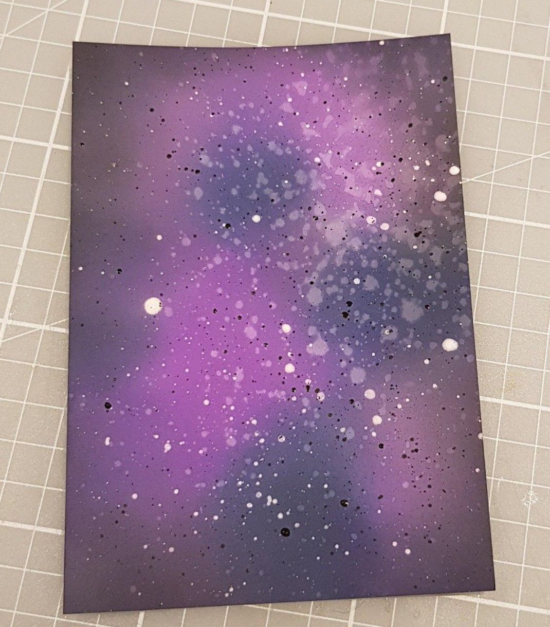 Purple Astronaut Splatter
