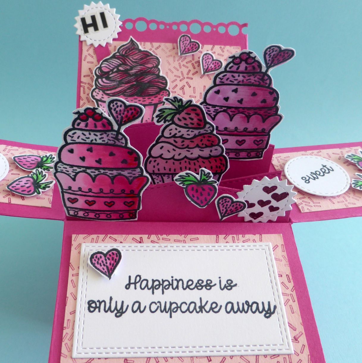 Jane Cupcake Box Card 1L