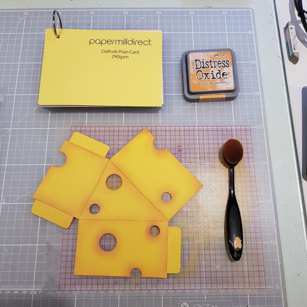 Cheese Wedge Inking