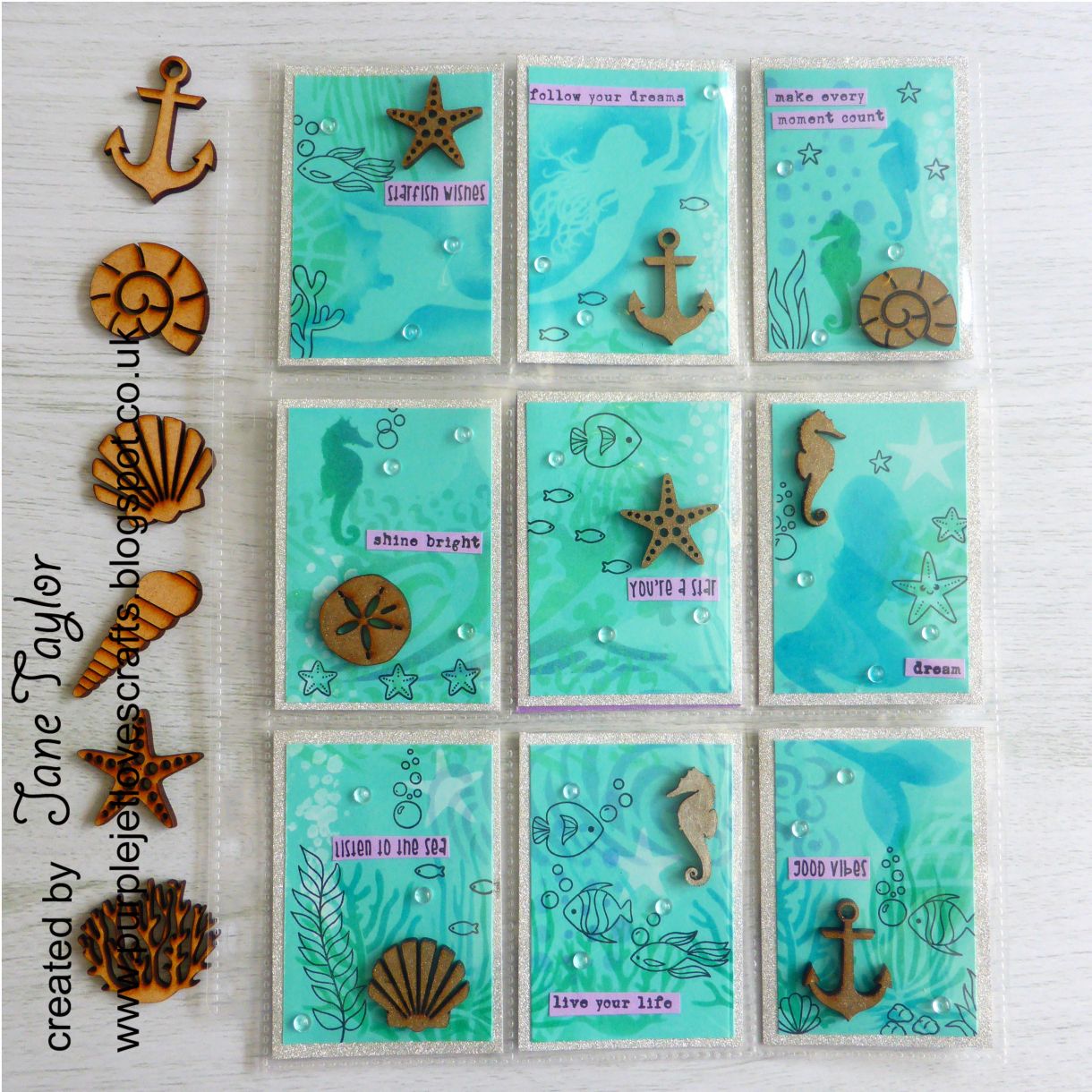 Jane Mermaid Pocket Letter 1