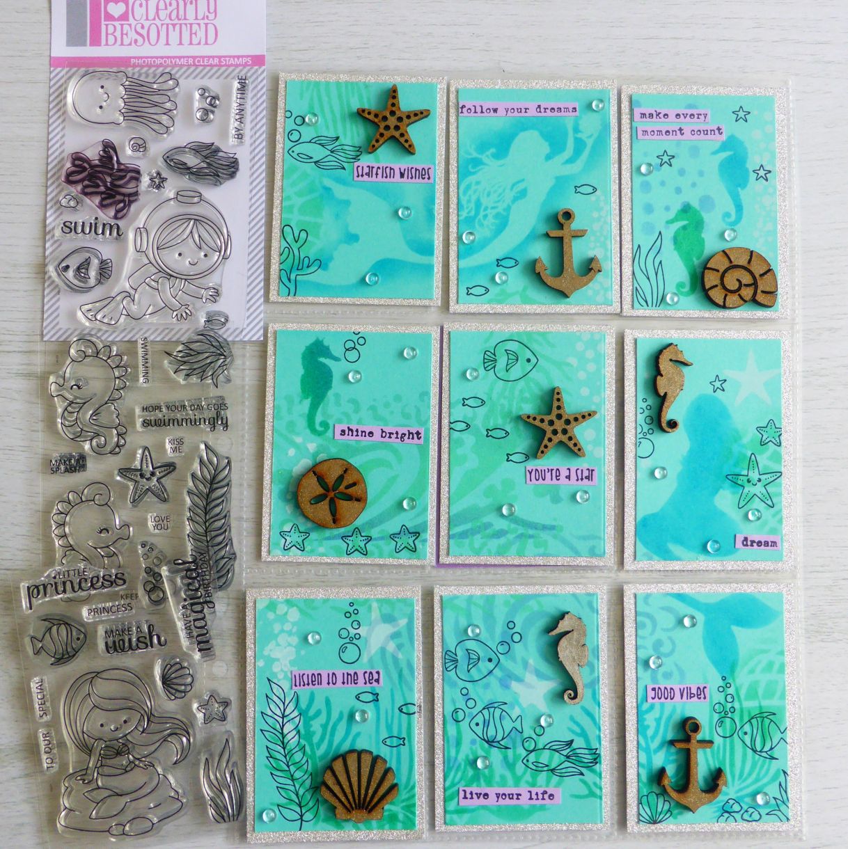 Jane Mermaid Pocket Letter 1A