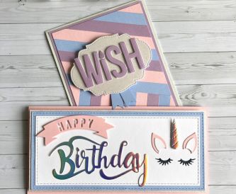 Unicorn Birthday Cards