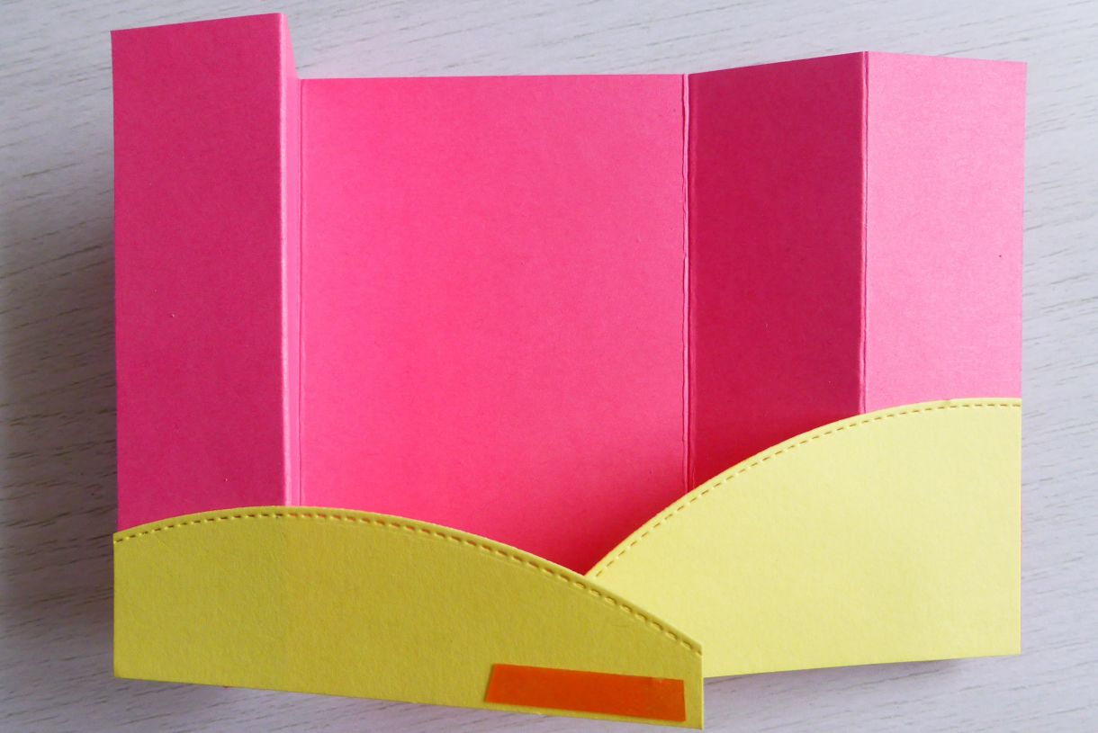 Jane Pink And Yellow Bridge Card 4