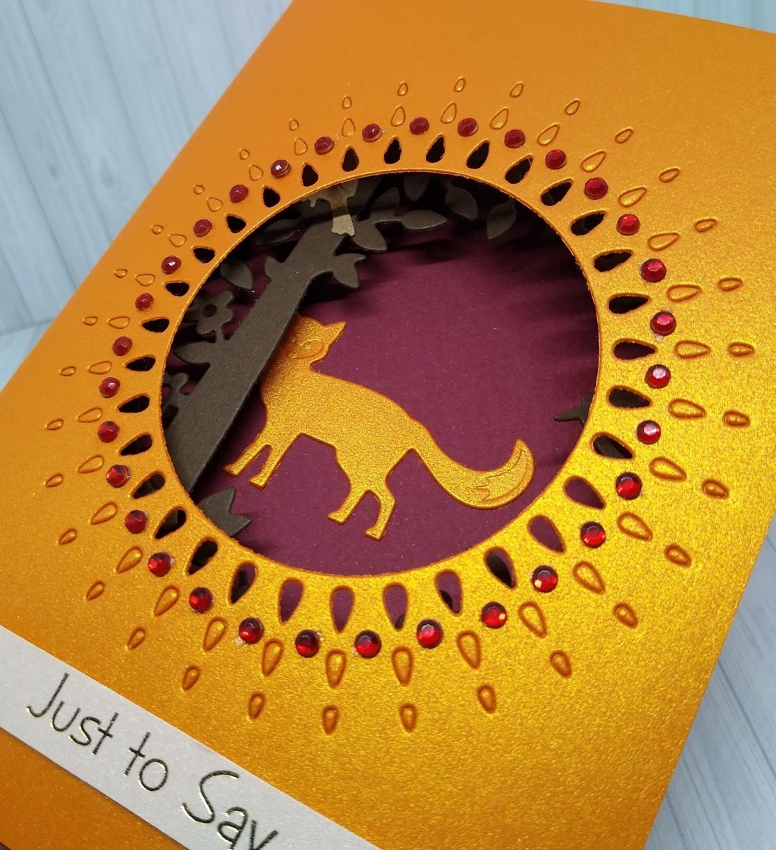 Autumnal Aperture Shadow Box Card 4