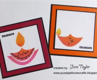 Diwali Candles Cards
