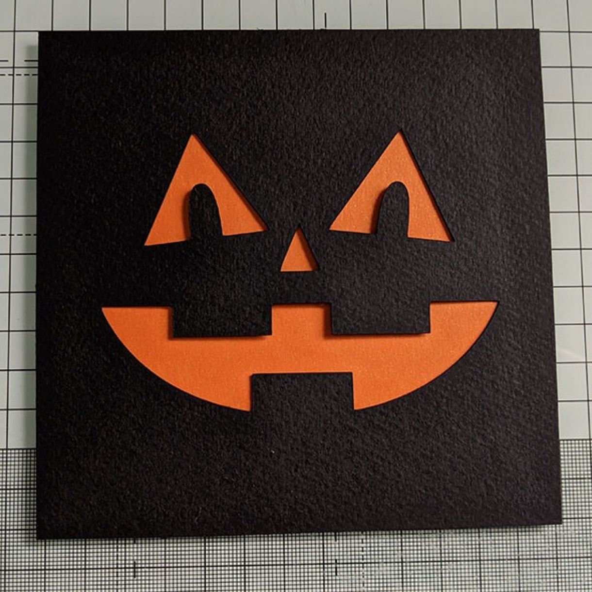 Halloween Face Card Nm 4