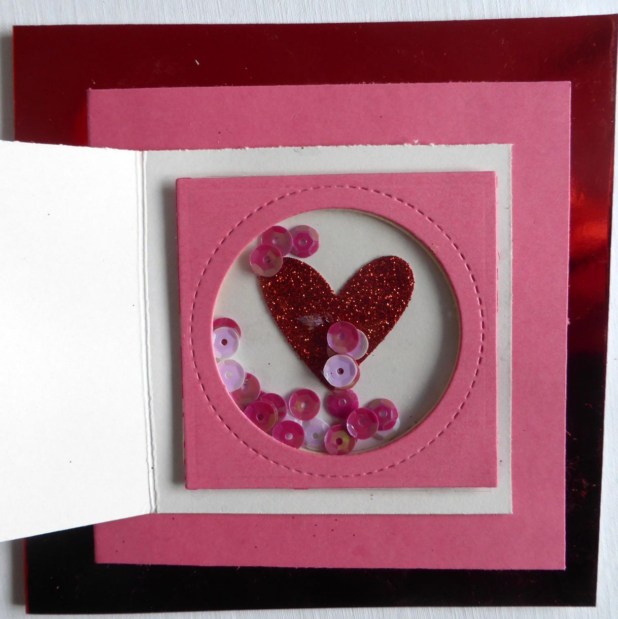 Jane T Valentine Layered Card 1F