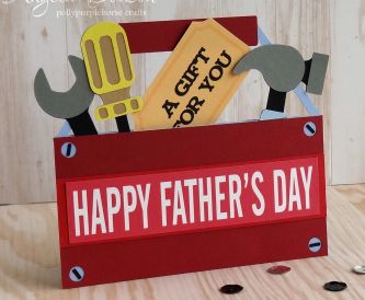 Father’s Day Tool Box Gift Card Holder