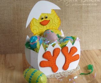 Easter Chick Gift Box