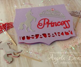 It’s A Party!  - DIY Princess Party Invitation