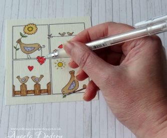 Sending Love…Valentines Card Step by Step