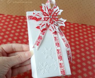 Christmas Snowflake Gift bag