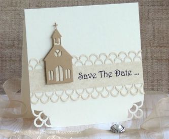 Save The Date Card - Simple Step by Step Tutorial