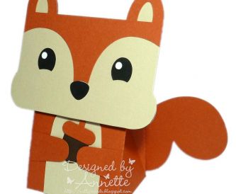 Fox and Squirrel Gift Pouches