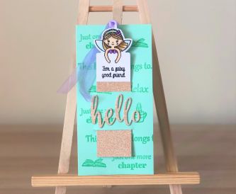 Cute Fairy Bookmark Card