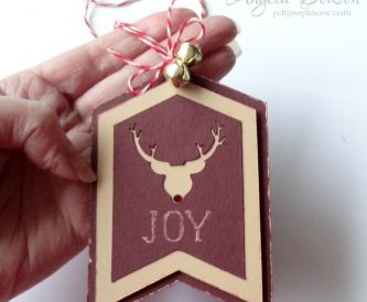 JOY Christmas Gift Tag