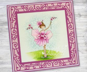 Raspberry Pink Orchid Flower Girl