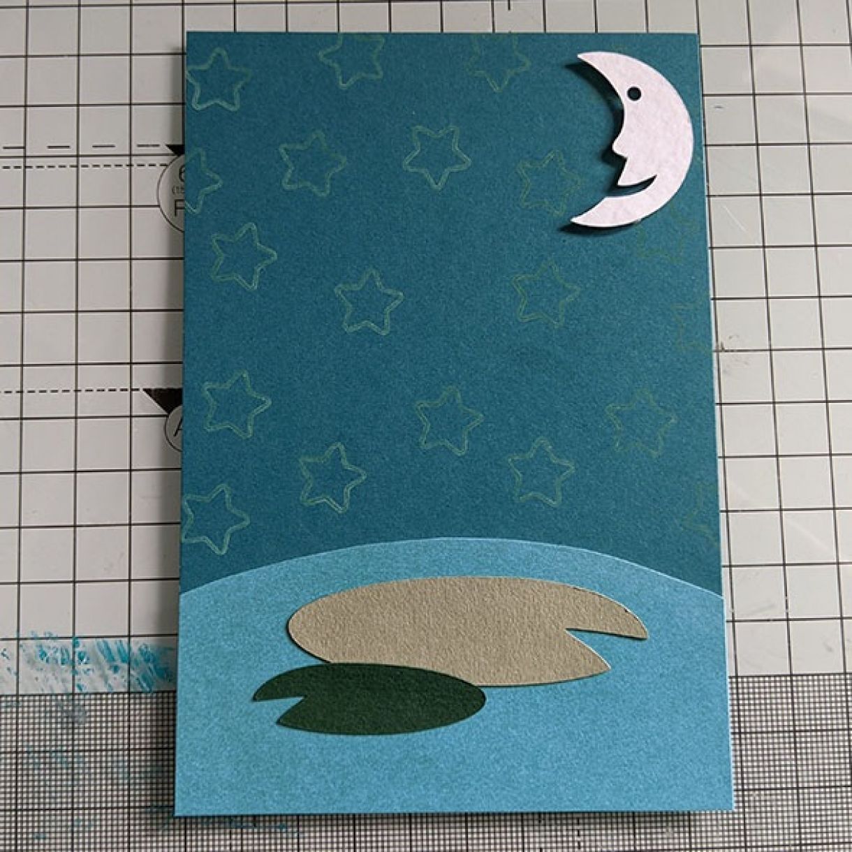 Nm Blue Frog Birthday Card 9