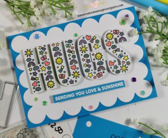 'Hugs' Any Occasion Card