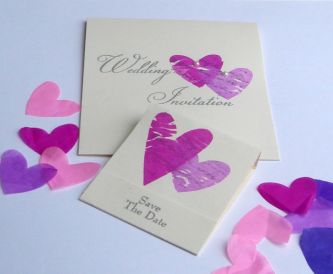 Wedding Stationery - Save The Date Idea