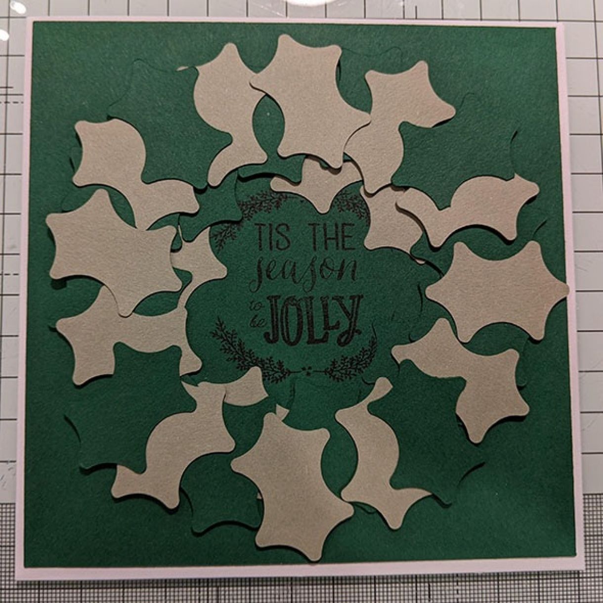 Nm Green Wreath Card 7