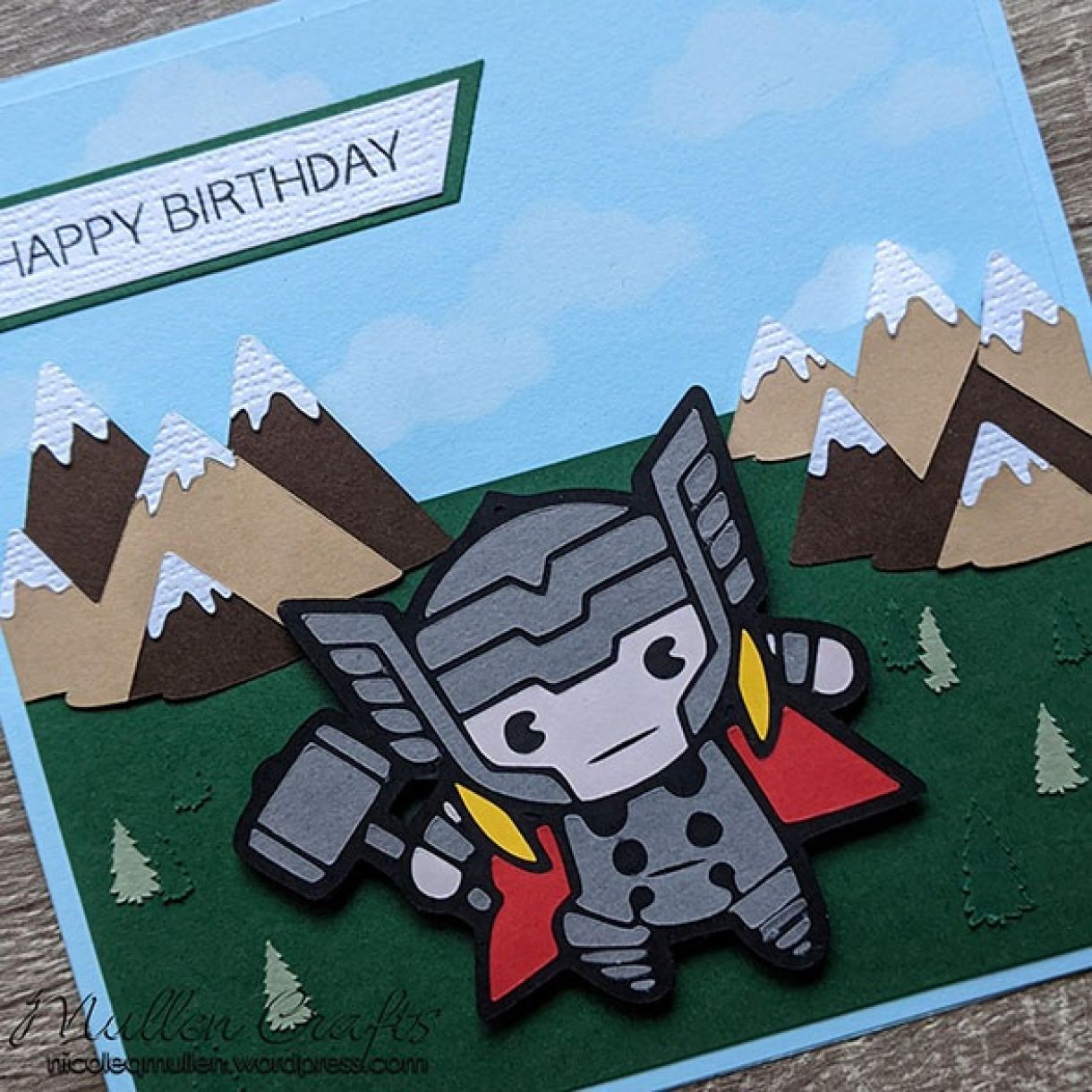 Nm Thor Bday Card 8
