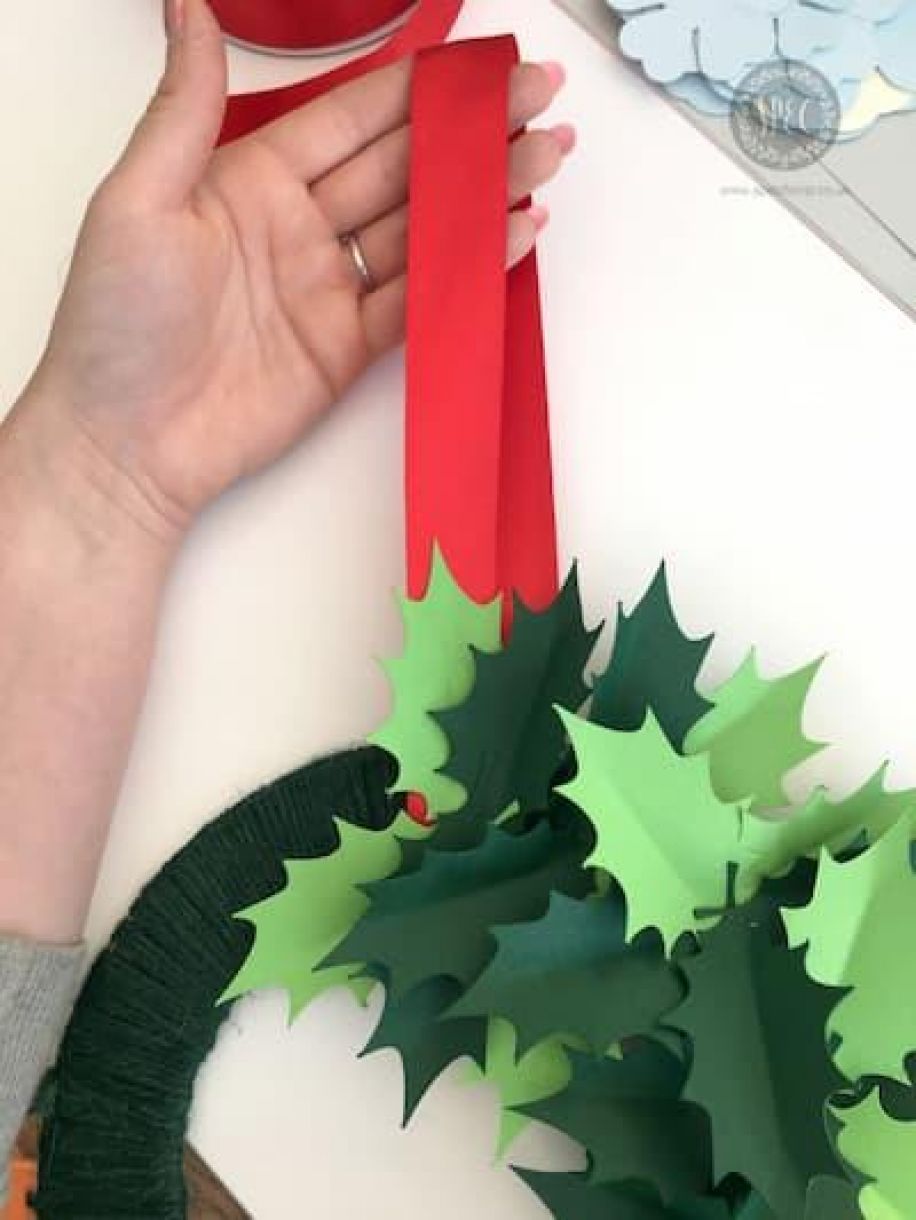 Papermill Direct Diy Holly Wreath 4 1