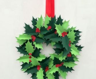 How to Create a DIY Holly Wreath