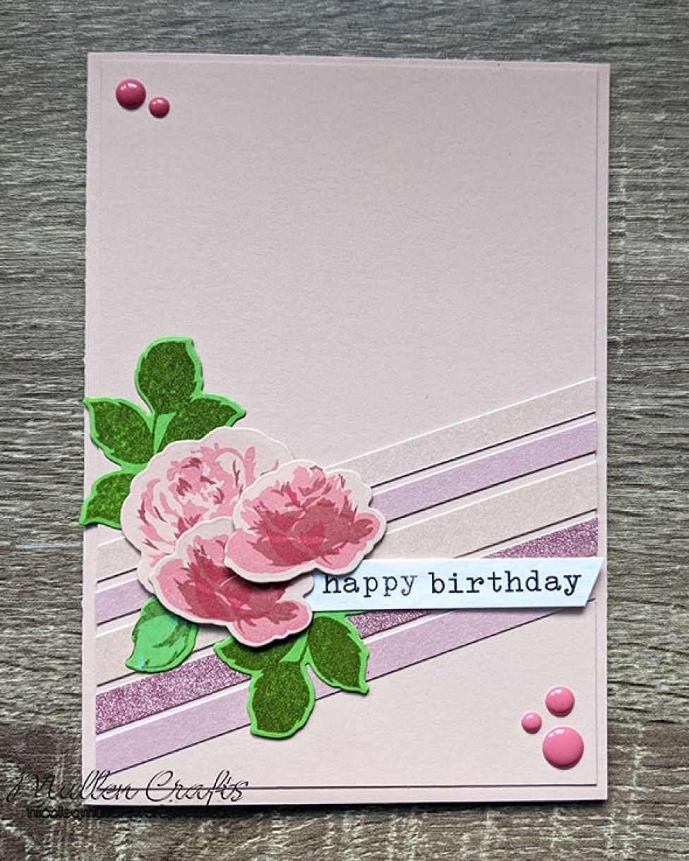 Nm Pink And Pink Flowers Card 9