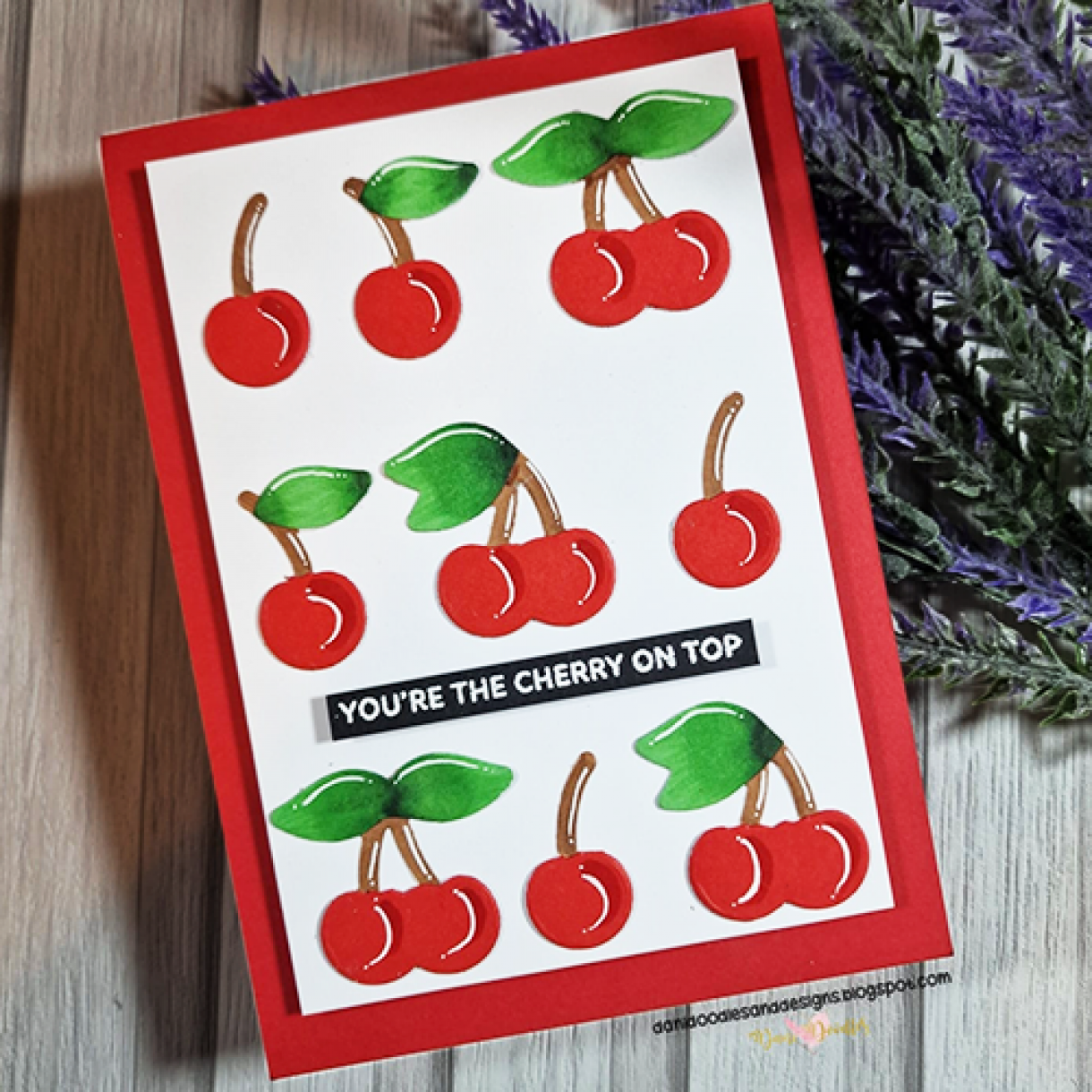 Cherry Picking Bag Canvas DIY-Panel Design 1