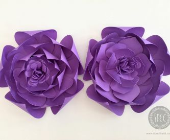 Make your own pretty paper flowers