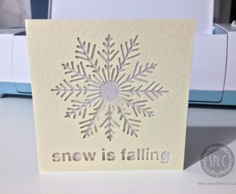 Sparkly Christmas Cards