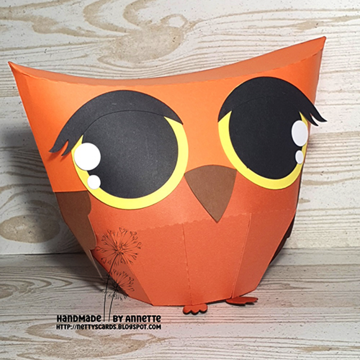 Annettte Orange Owl