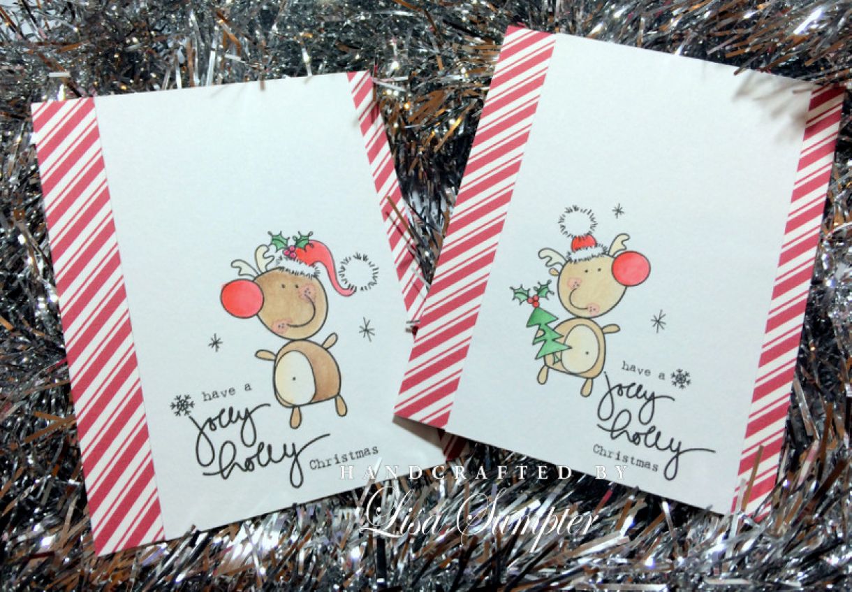 Lisa  Reindeer  Card  Duo