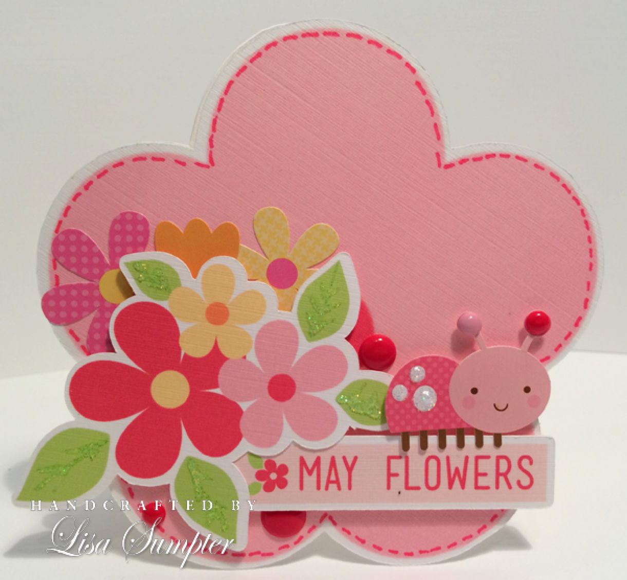 Lisa  Spring  Shaped  Cards  A