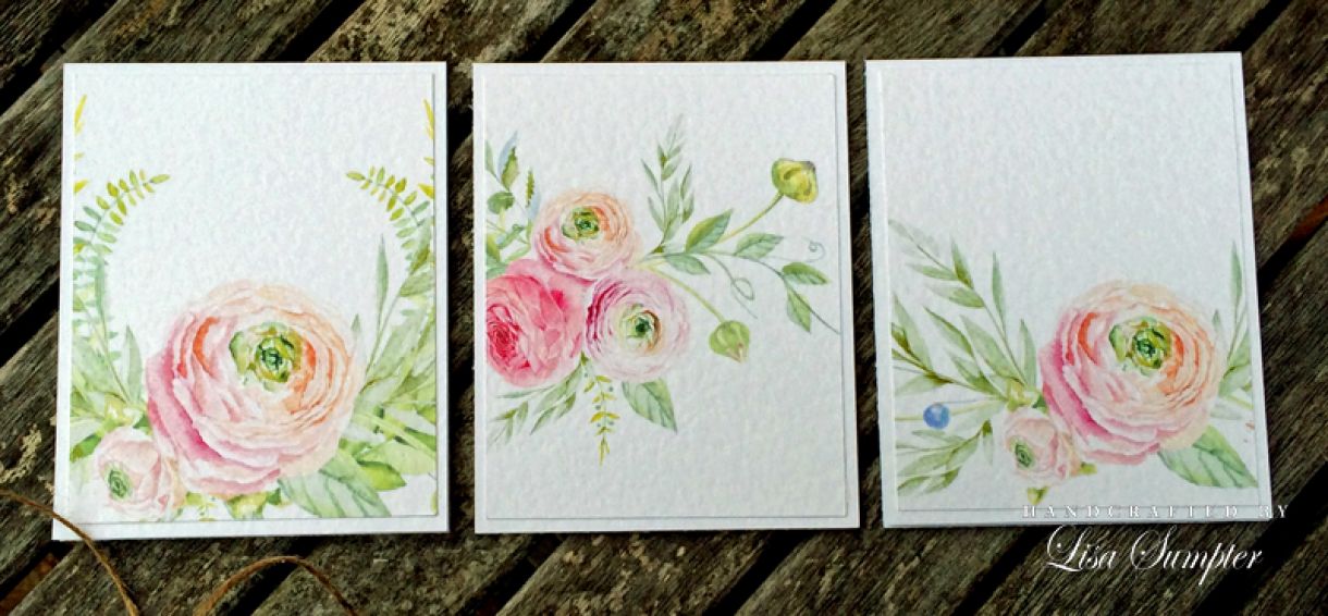 Lisa  Sumpter  Watercolour  Clip  Art Cards