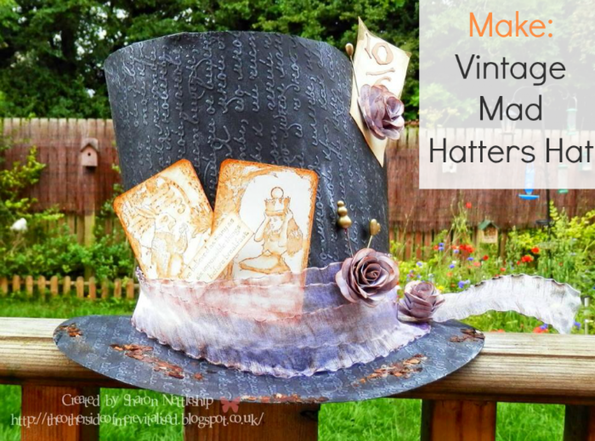 Make A  Vintage  Mad  Hatters  Hat