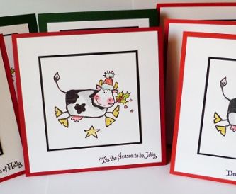 Batch Making Christmas Cards…..