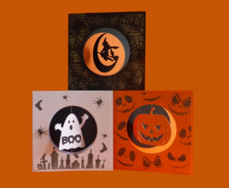 Halloween Spinner Card