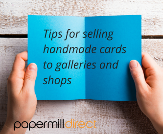 Selling handmade cards to high street shops and galleries