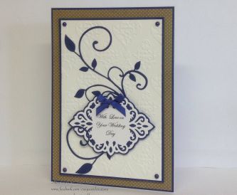 A Handmade Wedding Card Tutorial
