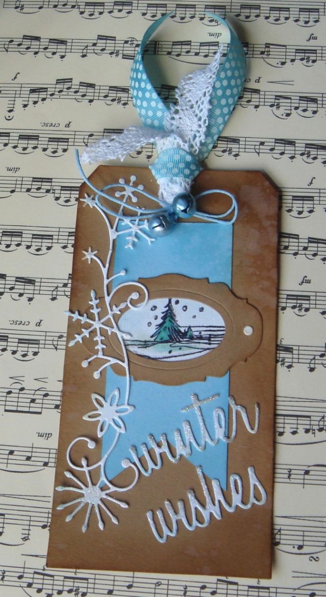 Winter  Wishes  Gift  Tag