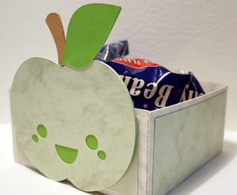 Cute Apple Teacher Gift Box