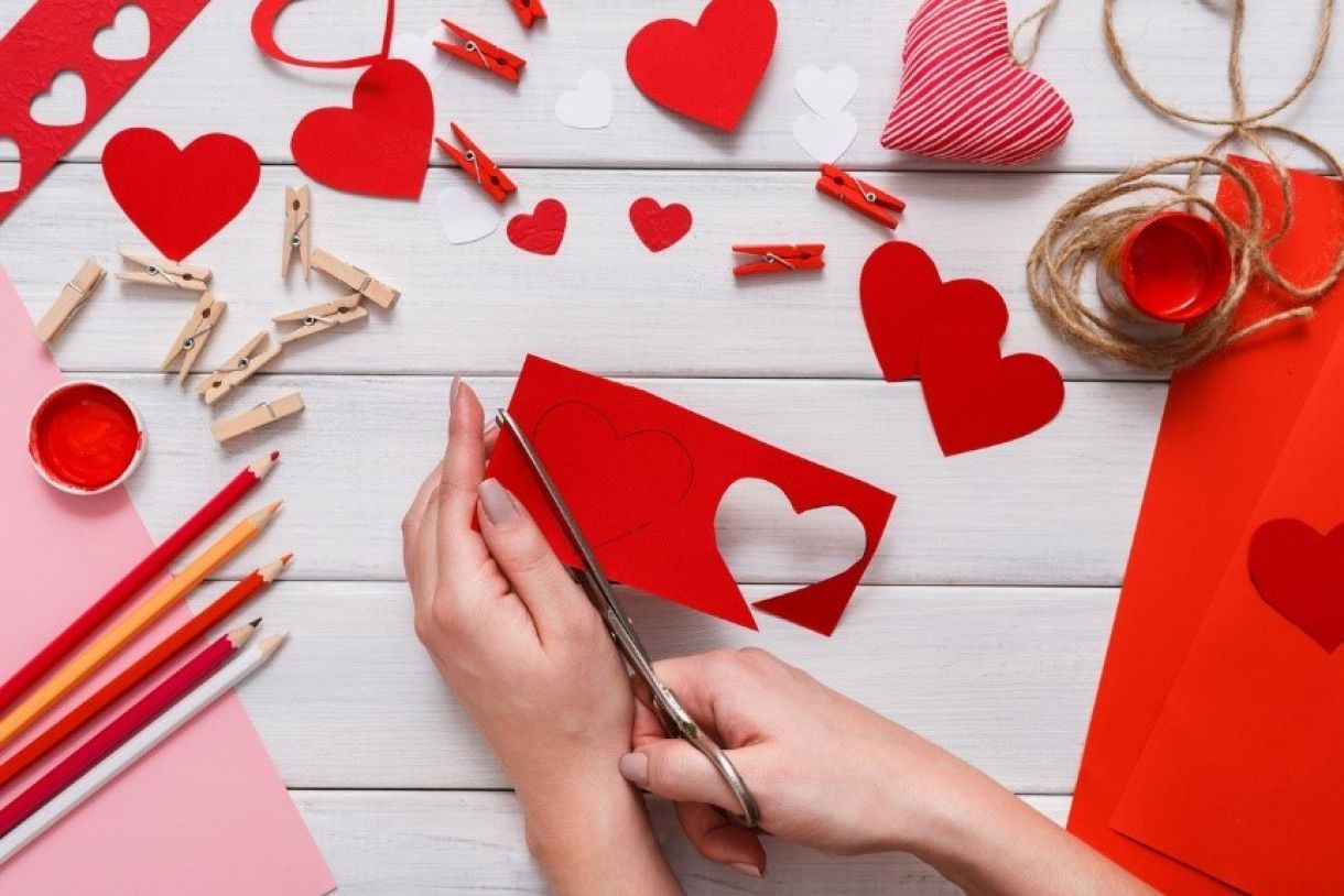 Valentines day craft image